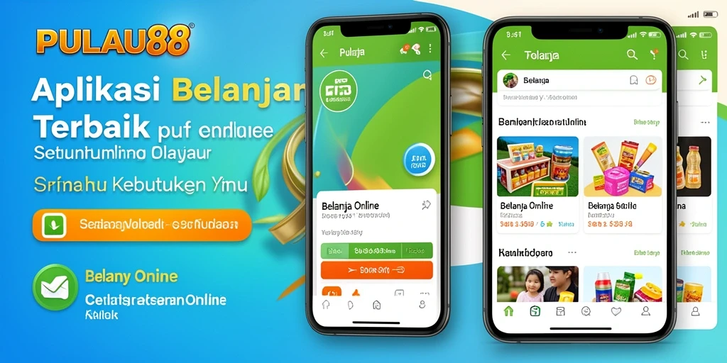 Screenshot antarmuka PULAU88 yang menunjukkan kemudahan berbelanja online.